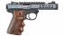 Pistolet semi-auto RUGER MARK IV 22/45 LITE .22LR 4.40" 10CPS GRIS ANODIZ NON FILETE 32575