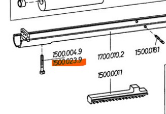 Vis à tête cylindrique (grande) FEINWERKBAU