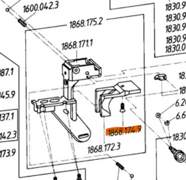 Vis à tête ovale M3x12 FEINWERKBAU 100