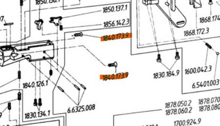 Vis de pivot M4x10 FEINWERKBAU