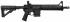  Carabine semi-auto Aero Precision AC15 SBR calibre 5.56 black 10.5" 34219