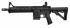  Carabine semi-auto Aero Precision AC15 SBR calibre 5.56 black 10.5" 34226