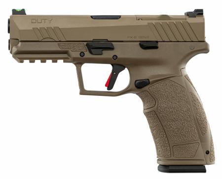 Pistolet TISAS PX-9 DUTY GEN 3 calibre 9x19 mm FDE