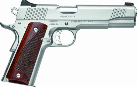 Pistolet semi automatique Kimber 1911 .45ACP Stainless 2