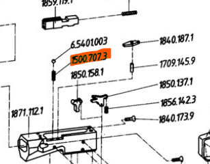 Ressort de compression FEINWERKBAU