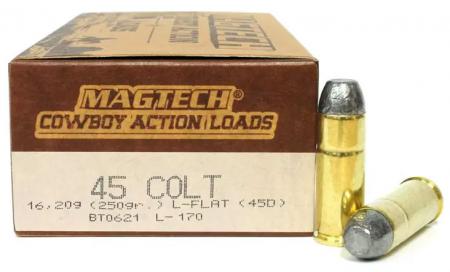 Boite de 50 cartouches MAGTECH .45LC LFN 250gr / 16,2g