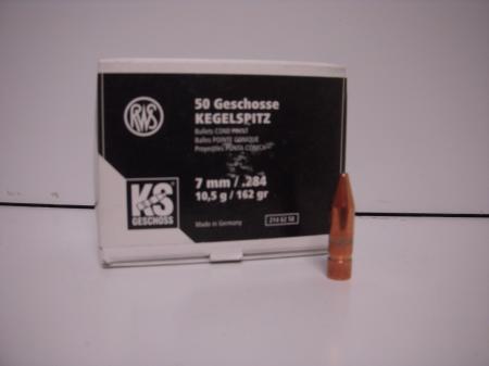 50 Ogives KS RWS calibre 7 mm 10.5 Gr R2146258