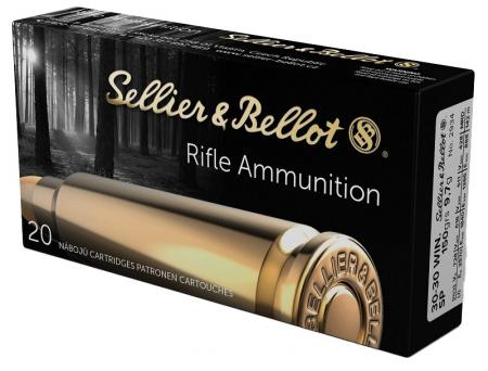 Boite de 20 cartouches SELLIER&BELLOT 30-30Win SP 150gr / 9,7g